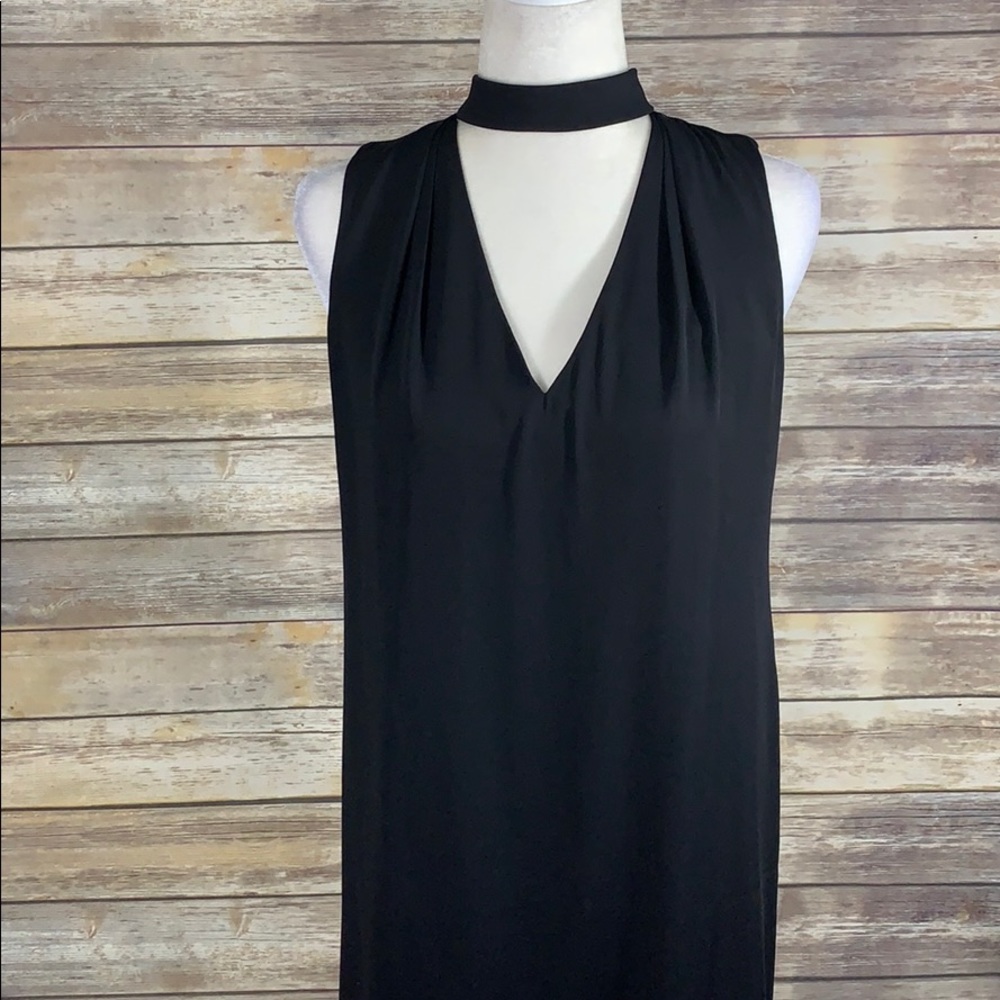 WHBM choker neck shift dress - Sz 6